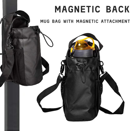 Large Capacity Magnetic Suction Portable And Versatile Fitness Kettle Pannier Bag